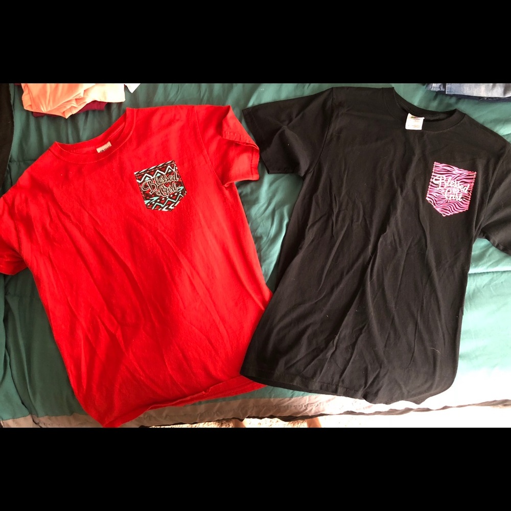 2 Blessed Girl T Shirts